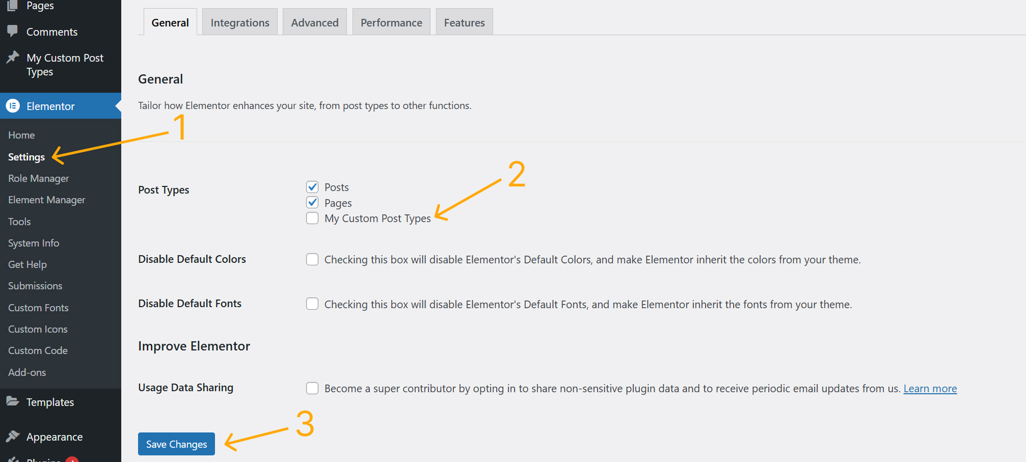 Adding Support for Elementor to Custom Post Types Programmatically ...